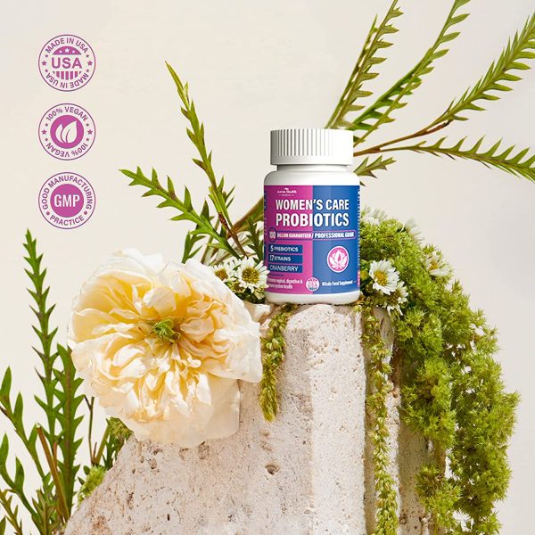 Probiotics for Women - Women's Probiotics Supplements with Organic Prebiotics & Cranberry to Help Maintain Yeast Balance, Digestive Immune Vaginal | Raw Probiotics 100 Billion CFU 17 Strains; 60 Caps - Image 5