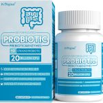 Probiotics Prebiotics for Women Men: Raw Probiotics Supplement Organic Prebiotics Digestive Enzymes 20 Billion Capsule Vegan Probiotics for Digestive Immune Health | 60 Capsules