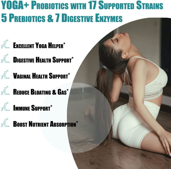 Probiotics for Women 100 Billion CFU - Probiotics Prebiotics with 7 Digestive Enzymes to Support Digestive Vaginal & Immune Health Nutrient Absorption Supplement | 30-Day Supply - Image 4